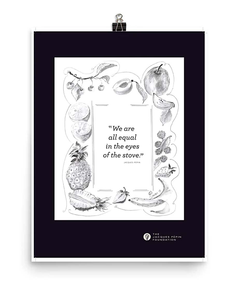 JPF poster, 'We are all equal in the eyes of the stive'