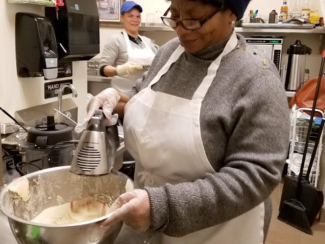 Culinary students at Manna on Main