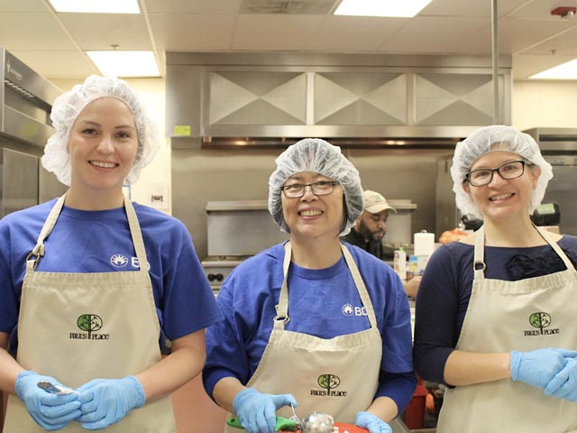 Culinary students at Paul's Place/Groundwork Kitchen