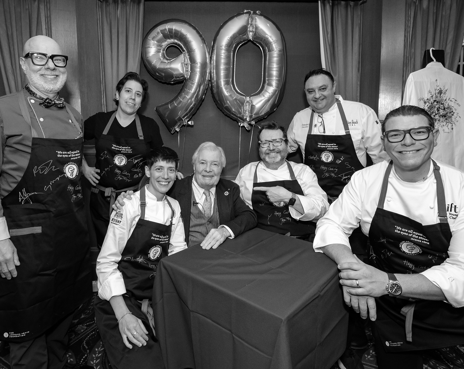Ron Ben-Israel, Emily Mingrone, Reneé Touponce, Jacques P&eacute;pin, Terrance Brennan, Christophe Santos, Adam Young