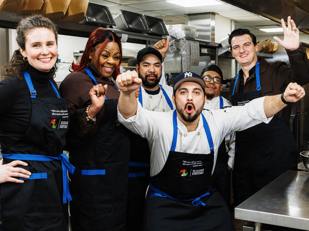 Culinary students at Black Veterans for Social Justice