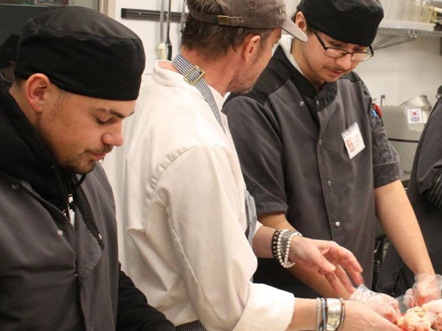 Culinary students at Life's Kitchen