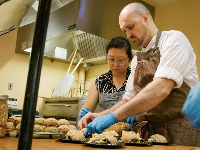 Culinary students at Philabundance