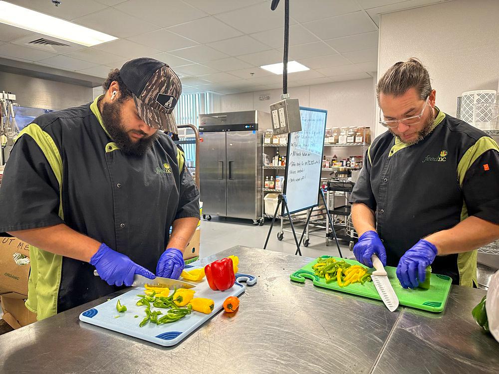 Culinary students at Feed NC