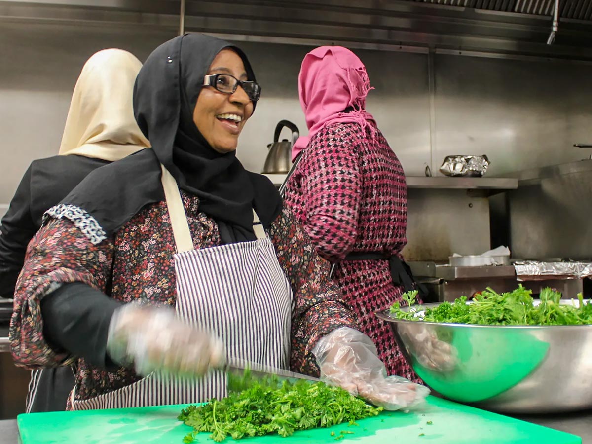 Culinary students at Havenly