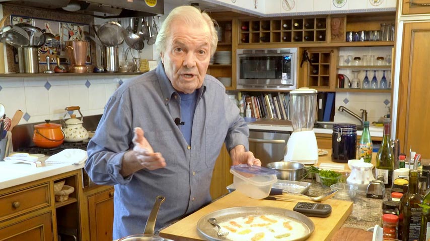 Jacques Pépin makes citrus peel and chocolate