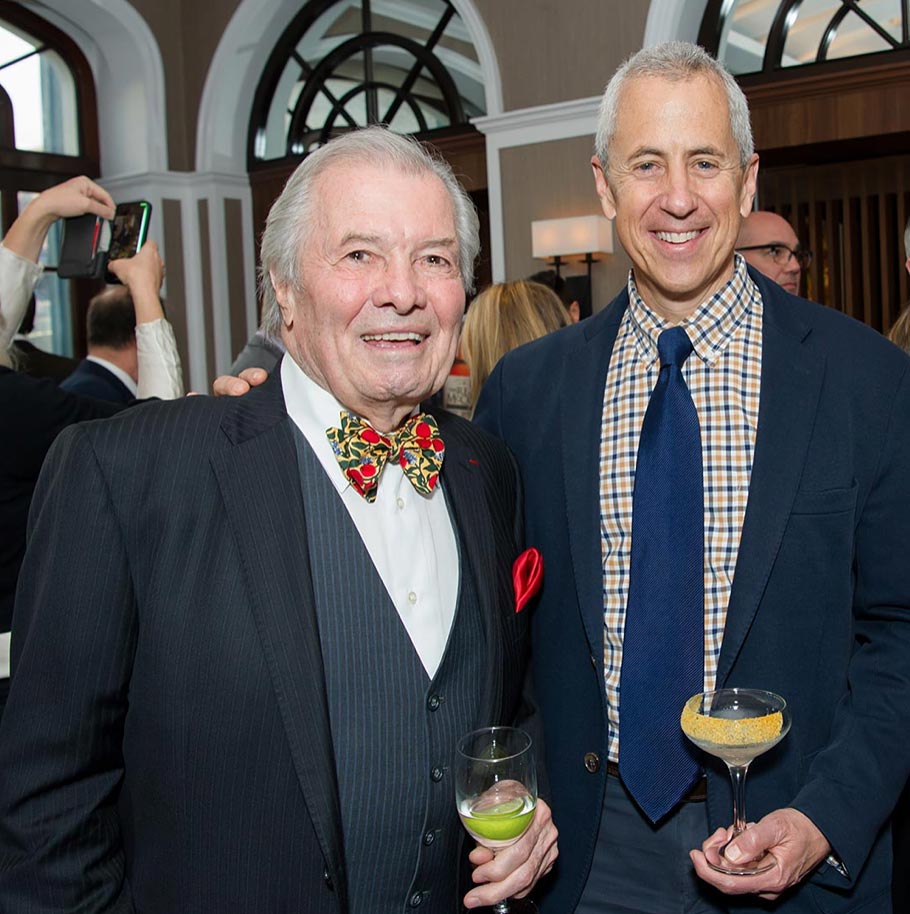 Jacques Pepin and Danny Meyer