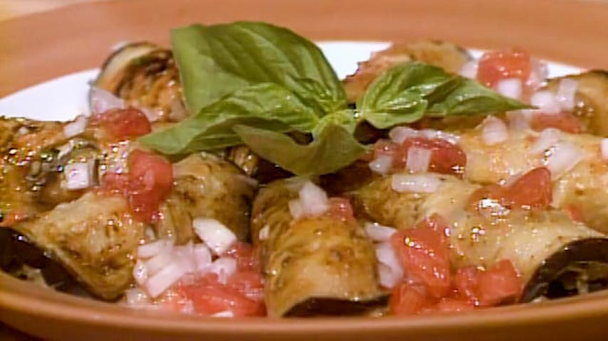 Sautéed Eggplant Rolls by Jacques Pepin