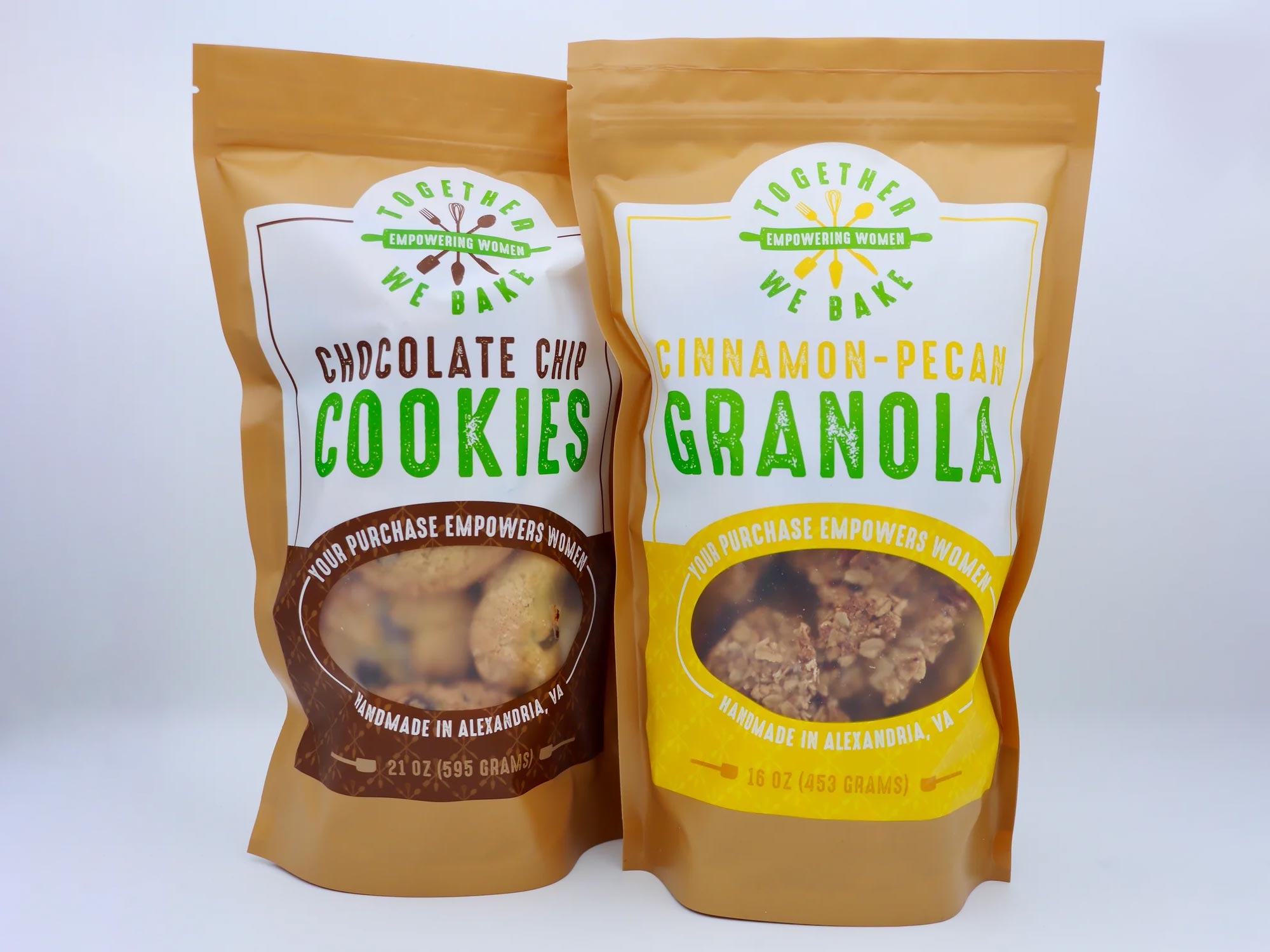 Together We Bake granola and cookies