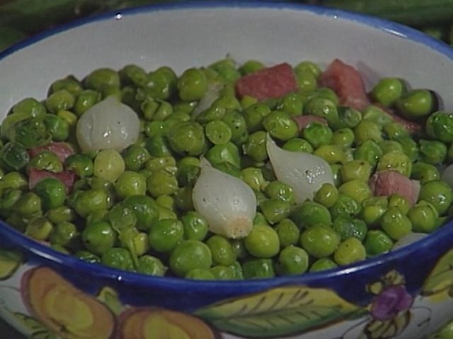 Bruised Peas and French Style Peas