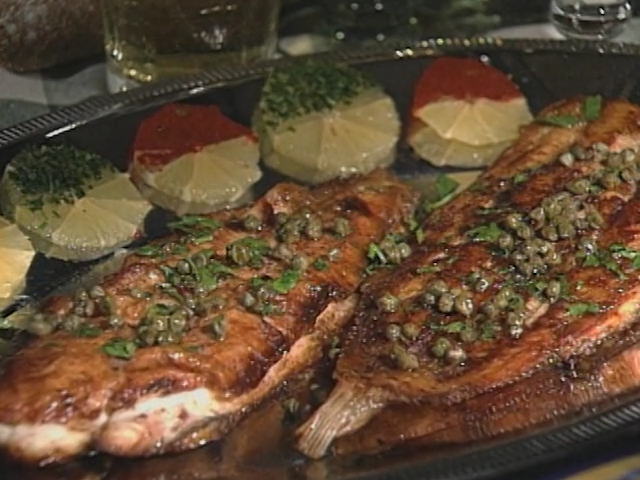 Sole Meuniere with Black Butter Sauce