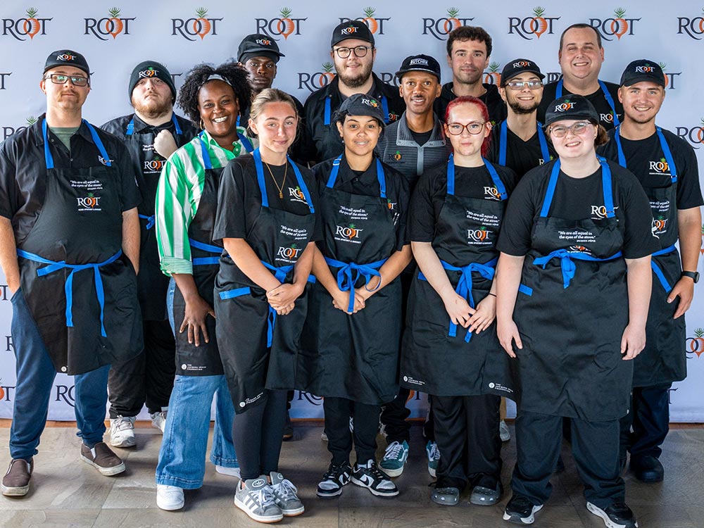 Culinary students from Root in Salem, MA
