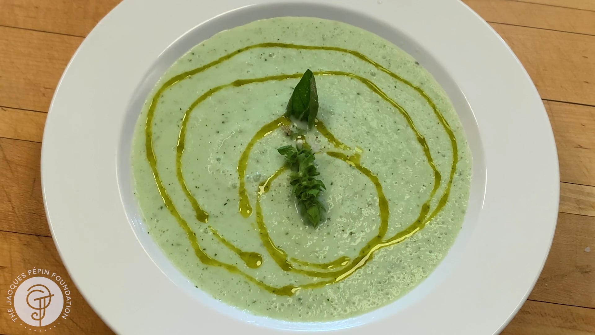 Cold Cucumber and Mint Soup