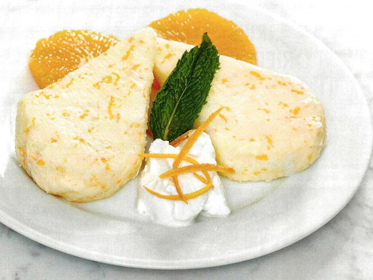 Orange Cake with Grand Marnier Sauce