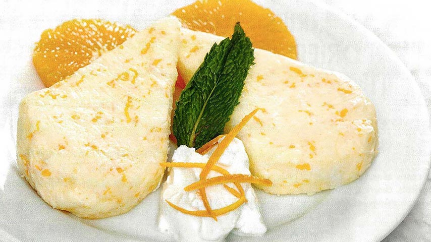 Orange Cake with Grand Marnier Sauce