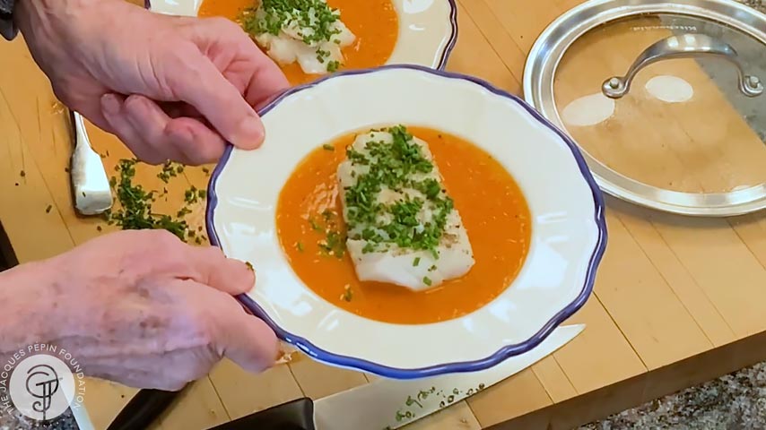 Scrod with Tomato Sauce